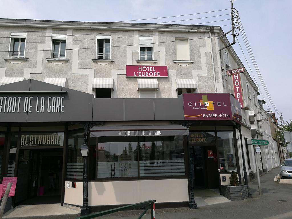Cit'Hotel L'Europe - Cholet Gare Екстер'єр фото