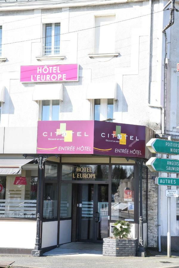 Cit'Hotel L'Europe - Cholet Gare Екстер'єр фото